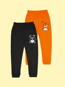 BAESD Infants Boys Pack Of 2 Graphic Printed Joggers