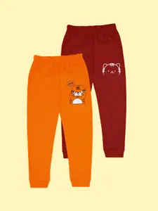 BAESD Infants Boys Pack Of 2 Graphic Printed Joggers