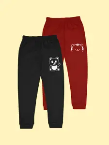 BAESD Infants Boys Pack Of 2 Graphic Printed Joggers