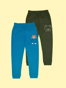 BAESD Infants Boys Pack Of 2 Graphic Printed Joggers