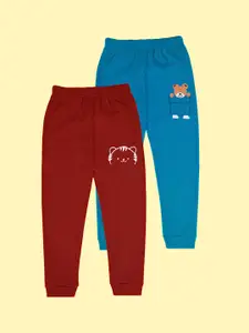BAESD Infants Boys Pack Of 2 Graphic Printed Joggers