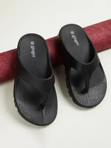 Ginger by Lifestyle Women Rubber Thong Flip-Flops
