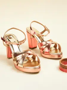 Ginger by Lifestyle Party Block Sandals
