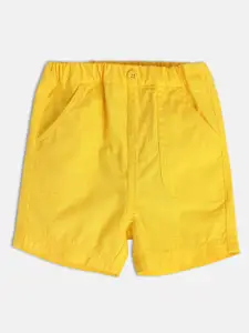 MINI KLUB Infants Boys Mid-Rise Pure Cotton Shorts