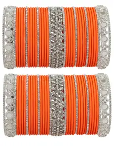 LAVAZZA Set Of 2 Stone-Studded Bangles