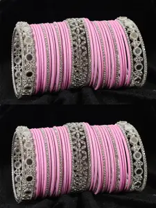 LAVAZZA Set Of 2 Stone-Studded Bangles
