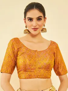 Soch Embroidered Saree Blouse