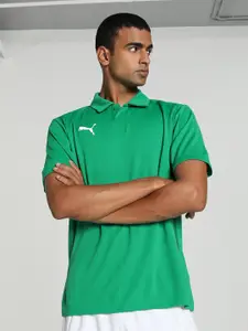 Puma teamGOAL Football Polo Collar T-shirt