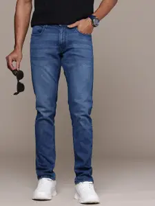 WROGN Men Slim Fit Light Fade Stretchable Jeans