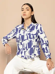Chemistry Women Printed Casual Shirt