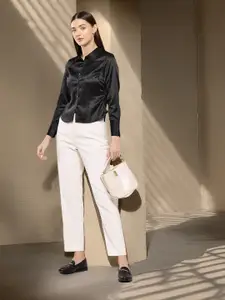 Chemistry Women Satin Casual Shirt