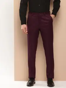 INVICTUS Men Slim Fit Formal Trousers