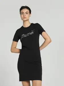 Puma Brand Logo PrintED Blossom T-shirt Dress