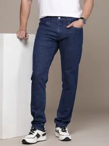 WROGN Men Slim Fit Light Fade Stretchable Jeans