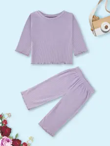 YK Girls T-shirt with Trousers