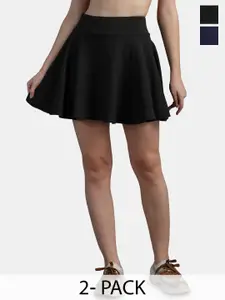 N-Gal Pack Of 2 Flared Mini Skirts