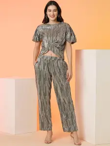 Globus Striped Top & Trouser Co-Ords