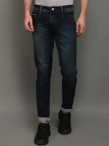 V-Mart Men Slim Fit Light Fade Mid-Rise Denim Jeans