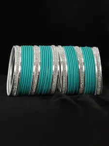 LAVAZZA 42-Pcs American Diamond Studded Bangles