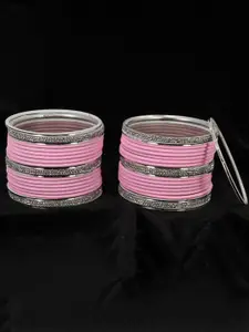 LAVAZZA Pack of 42 American Diamond-Studded Bangles