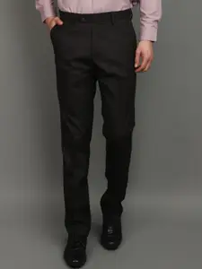 V-Mart Men Slim Fit Mid-Rise Formal Trousers