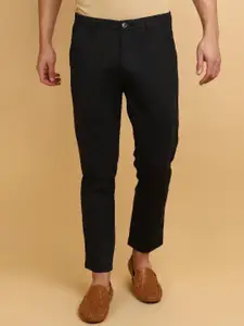 V-Mart Men Mid-Rise Cotton Chinos Trousers