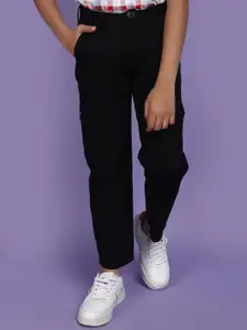 V-Mart Boys Mid-Rise Cotton Cargo Jogger