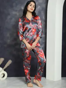 Claura Women Printed Night suit