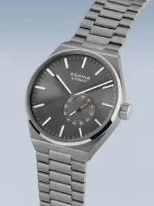 BERING Men Stainless Steel Analogue Automatic Motion Powered Watch 19441-777