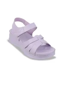 Metro Textured Open Toe Comfort Heels