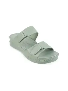 Metro Textured Open Toe Comfort Heels