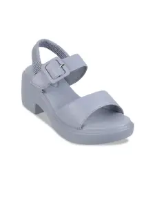 Metro Open Toe Platform Heels