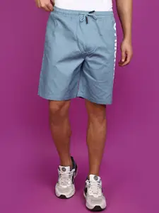 V-Mart Men Mid-Rise Cotton Twill Shorts