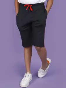 V-Mart Boys Mid-Rise Cotton Shorts