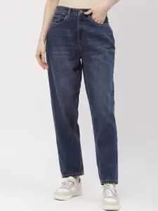 Madame Women Mid-Rise Light Fade Clean Look Cotton Jeans