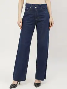 Madame Women Wide Leg High-Rise Jeans