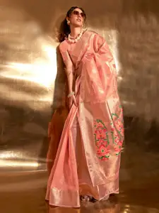 Mitera Woven Design Zari Tissue Banarasi Saree