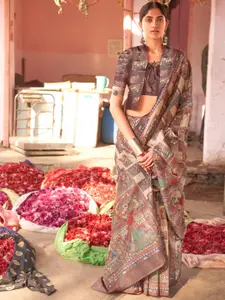 Saree mall Ethnic Motifs Baluchari Sarees