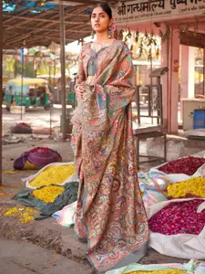 Saree mall Ethnic Motifs Baluchari Sarees