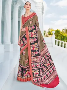 Saree mall Ethnic Motifs Sungudi Sarees