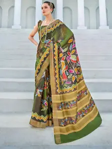 Saree mall Ethnic Motifs Printed Sungudi Saree