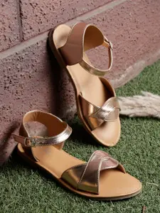 Soul Roots Round Toe Ankle Flats