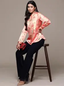 aarke Ritu Kumar Women Floral Printed Casual Shirt