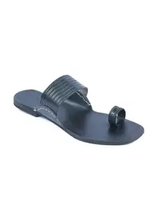 KORAKARI Textured Leather Comfort Sandals