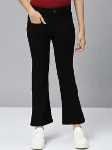 JUSTICE Girls Slim Fit Clean Look Mid-Rise Stretchable Jeans