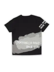 Pepe Jeans Boys Tamaki Colourblocked Round Neck Pure Cotton T-shirt