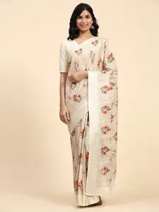 RACHNA Floral Printed Ready to Wear Saree