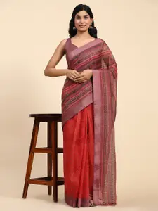 RACHNA Striped Ready to Wear Saree
