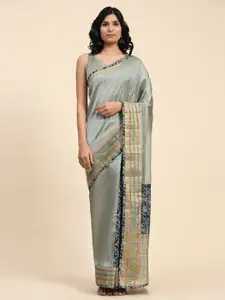RACHNA Floral Printed Half & Half Ready to Wear Saree