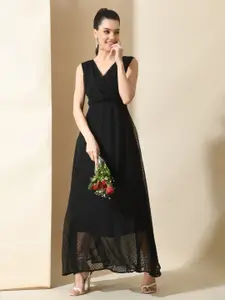 IUGA V-Neck Sleeveless Maxi Dress